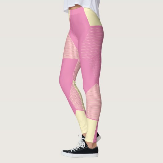 Roze limonade leggings (Links)