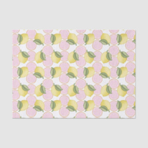 Roze limonade Lemon Verjaardagsfeest Tissue Paper Tissuepapier