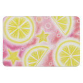 Roze limonade 'lemons' premium magnet magneet (Horizontaal)