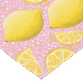 Roze limonade patroon tafelkleed (Gekanteld)