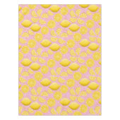 Roze limonade patroon tafelkleed (Voorkant)