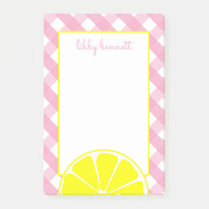Roze limonade persoonlijke naald-it-laptop post-it® notes