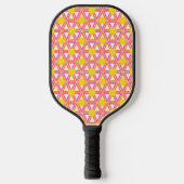 Roze limonade pickleball paddle (Voorkant)