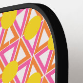 Roze limonade pickleball paddle (Links Detail)