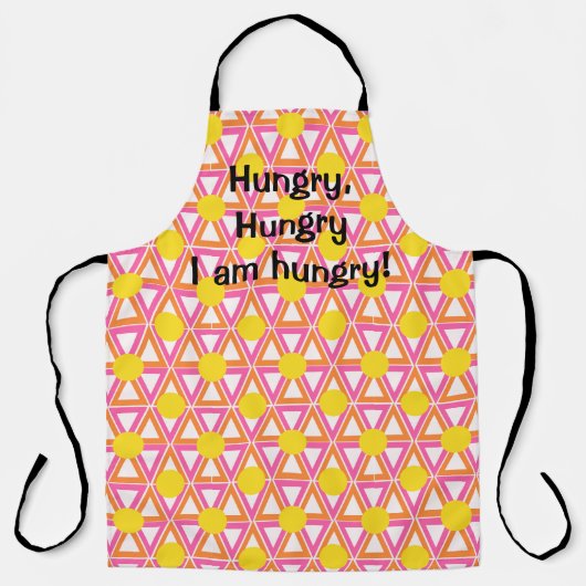 Roze limonade schort (Voorkant)