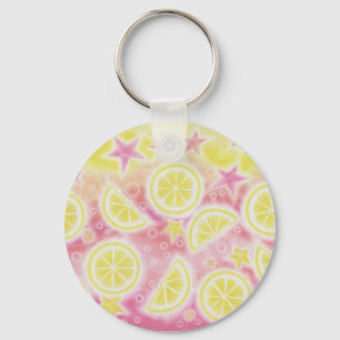 Roze limonade sleutelhanger