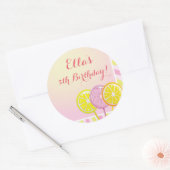 Roze limonade Stickers (Envelop)