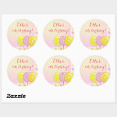 Roze limonade Stickers (Vel)