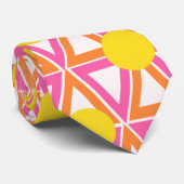 Roze limonade stropdas (Opgerold)