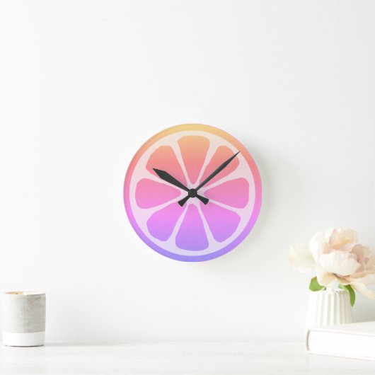 Roze limonade Summer Fun Ronde Klok (Huis)