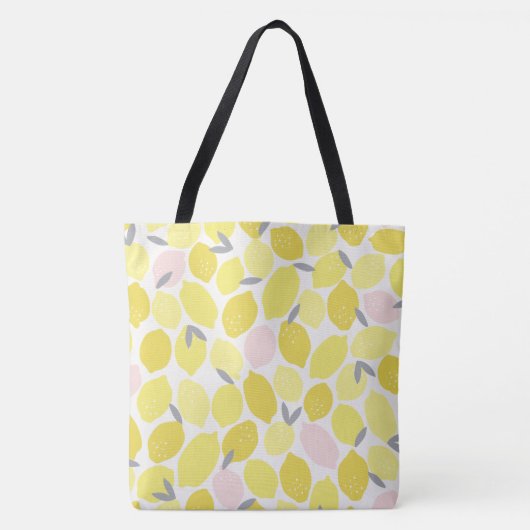 Roze limonade tote bag (Voorkant)