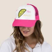 Roze limonade trucker pet (In situ)