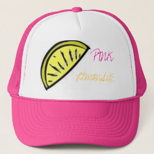 Roze limonade trucker pet