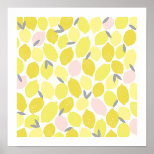 Roze limonade van Origami Prints 12x12 Art Print