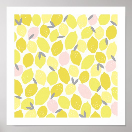Roze limonade van Origami Prints 12x12 Art Print (Voorkant)