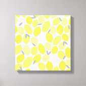 Roze limonade van Origami Prints Art Print Canvas (Voorkant)