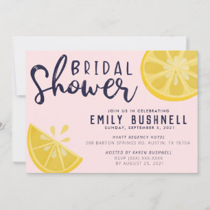 Roze limonade Vrijgezellenfeest Kaart