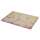 Roze limonadesnijplaat snijplank (Hoek)