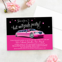 Roze Limousine Bat Mitzvah Night Out Party