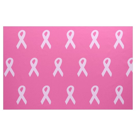 Roze linbbons patterned Fabric Stof (Fat Quarter)