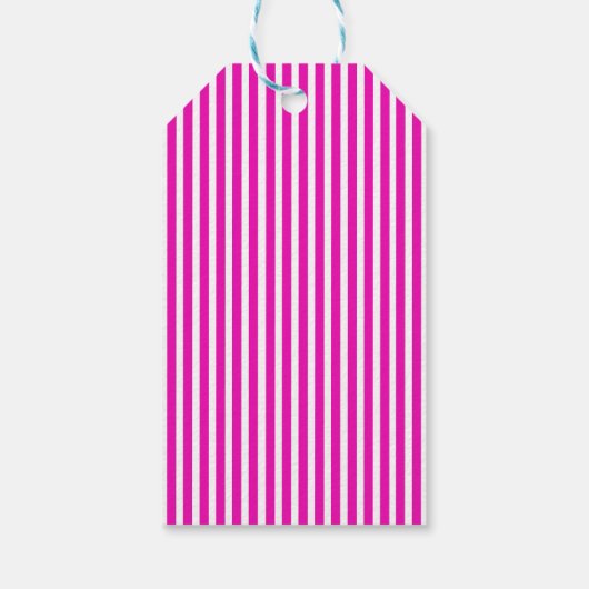 Roze lingerie bruidsshower cadeaulabel (Achterkant)