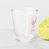 Roze lingerie douche bruidsfeest favor shot glas (Links)