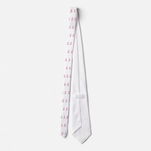 Roze lint 2 Stropdas (Achterkant)