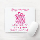 roze lint 3 muismat (Met muis)