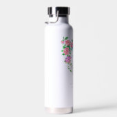 Roze lint 70e verjaardag waterfles (Rechts)
