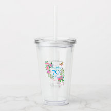 Roze lint 70ste verjaardag