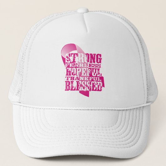 Roze lint - Affirmaties Trucker Pet (Voorkant)