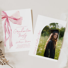 Roze Lint Afstudeerceremonie  Kaart