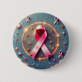 Roze lint badges! ronde button 5,7 cm (Voorkant)