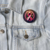 Roze lint badges! ronde button 5,7 cm (In situ)