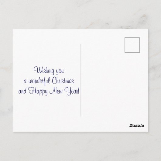 Roze lint Bauble Briefkaart (Achterkant)