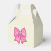 Roze lint bedankdoosjes (Achterkant)