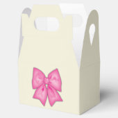 Roze lint bedankdoosjes (Geopend)