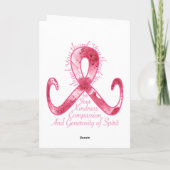 Roze lint bedankt (Achterkant)