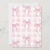 Roze Lint Bogen Sweet Sixteen 16 Verjaardag Kaart (Achterkant)