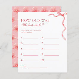 Roze lint boog hoe oud was het bruidspel