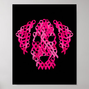 Roze lint Borstkanker Awardheid Poster
