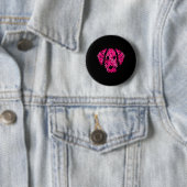 Roze lint Borstkanker Awardheid Ronde Button 5,7 Cm (In situ)