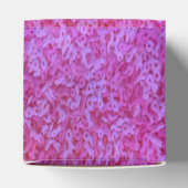 Roze Lint Borstkanker Awareness geschenkdoos Bedankdoosjes (Bovenkant)