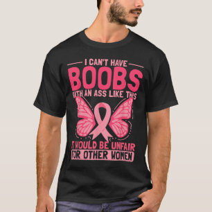 Roze lint - Borstkanker Bewustzijn - Mastectomie T-shirt