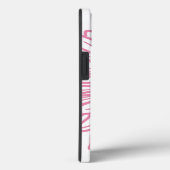 Roze Lint Borstkanker Bewustzijn Zonnebloem Case-Mate iPhone Case (Achterkant / Rechts)