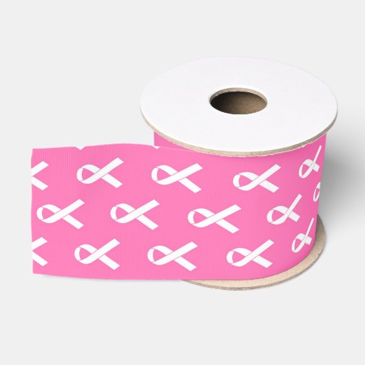 Roze Lint Borstkanker Bewustzijnspatroon (Spoel)