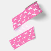 Roze Lint Borstkanker Bewustzijnspatroon (Achterkant)