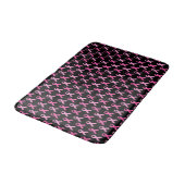 Roze Lint Borstkanker Bewustzijnspatroon Badmat (Gekanteld)