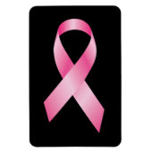 Roze lint - Borstkanker - Borstkanker Magneet (Verticaal)