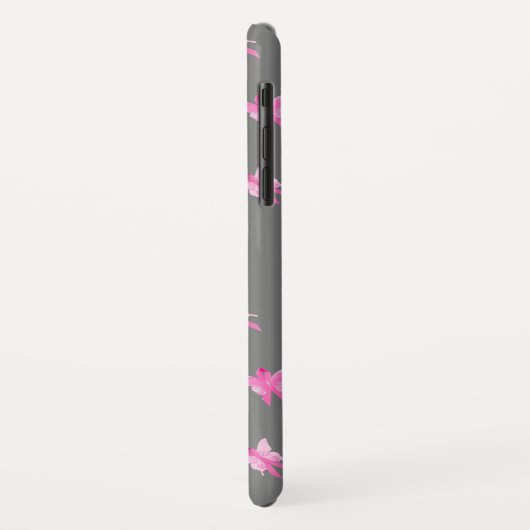 roze lint - borstkankeraffaire Case-Mate iPhone case (Achterkant/links)
